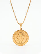 Corrente Internacional - veneziana - banhado a ouro 18k