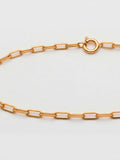 Pulseira banhada a ouro