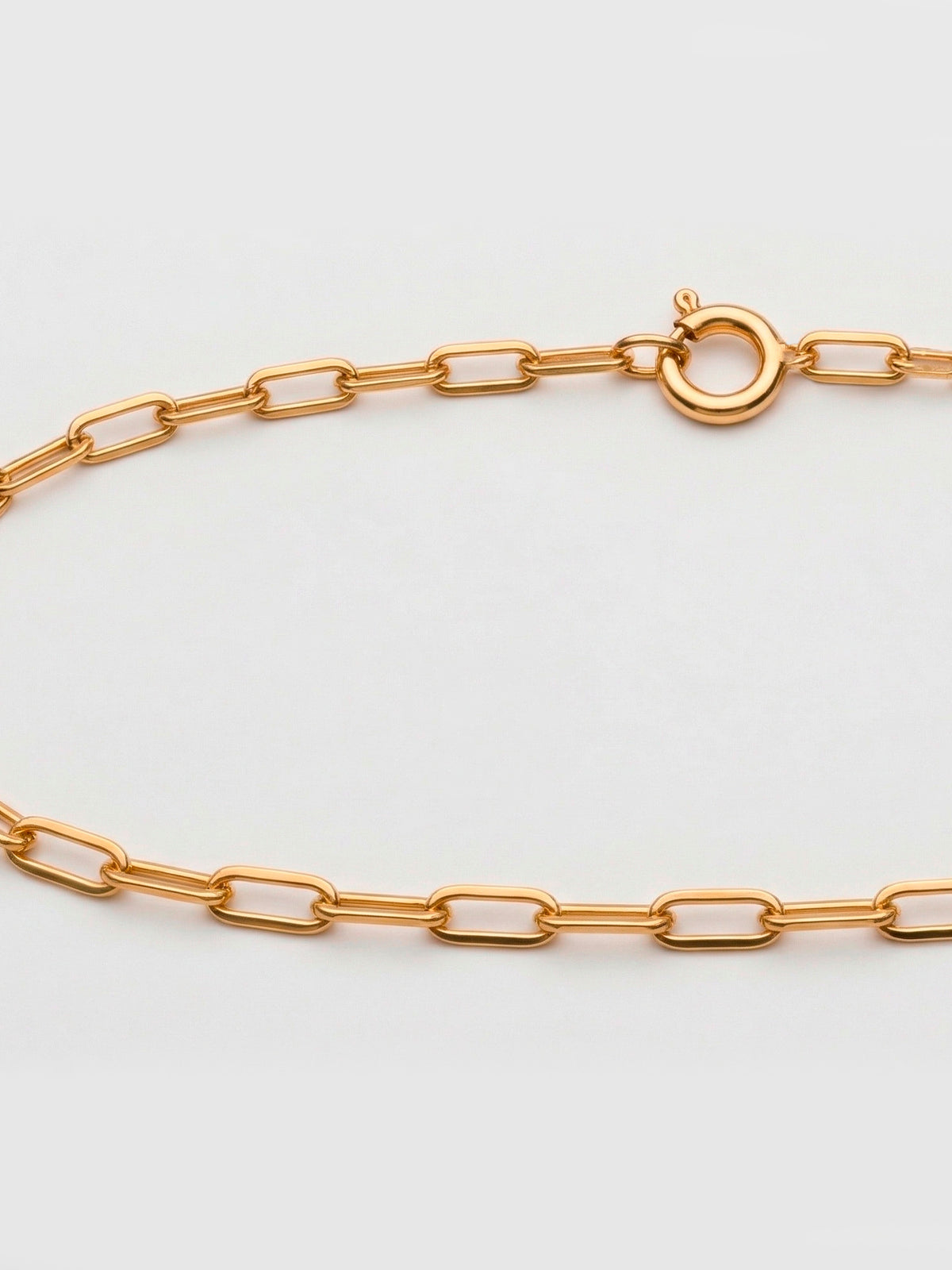 Pulseira banhada a ouro