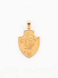 Pingente Vasco - banhado a ouro 18k