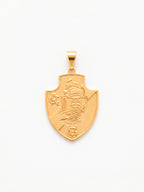 Pingente Vasco - banhado a ouro 18k