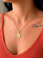 Pingente signo Áries - banhado a ouro 18k - foto 2