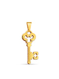 Pingente Chave de Ayrá - banhado a ouro 18k