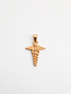 Pingente contabilidade 2,0 x 1,5 cm - banhado a ouro 18k