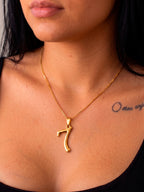 Pingente Sete - banhado a ouro 18k - foto 2
