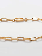 Pulseira Elo arredondado 4 mm - fecho canhão