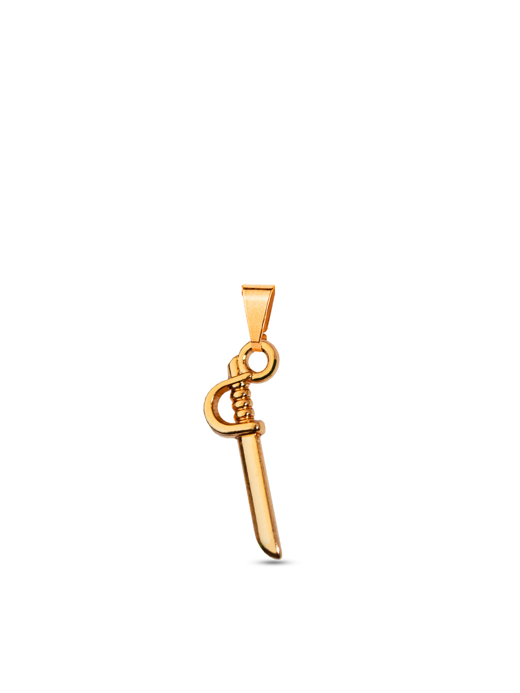 Pingente Espada de Ogum - banhado a ouro 18k