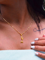 Pingente Sereia - banhado a ouro 18k - foto 3