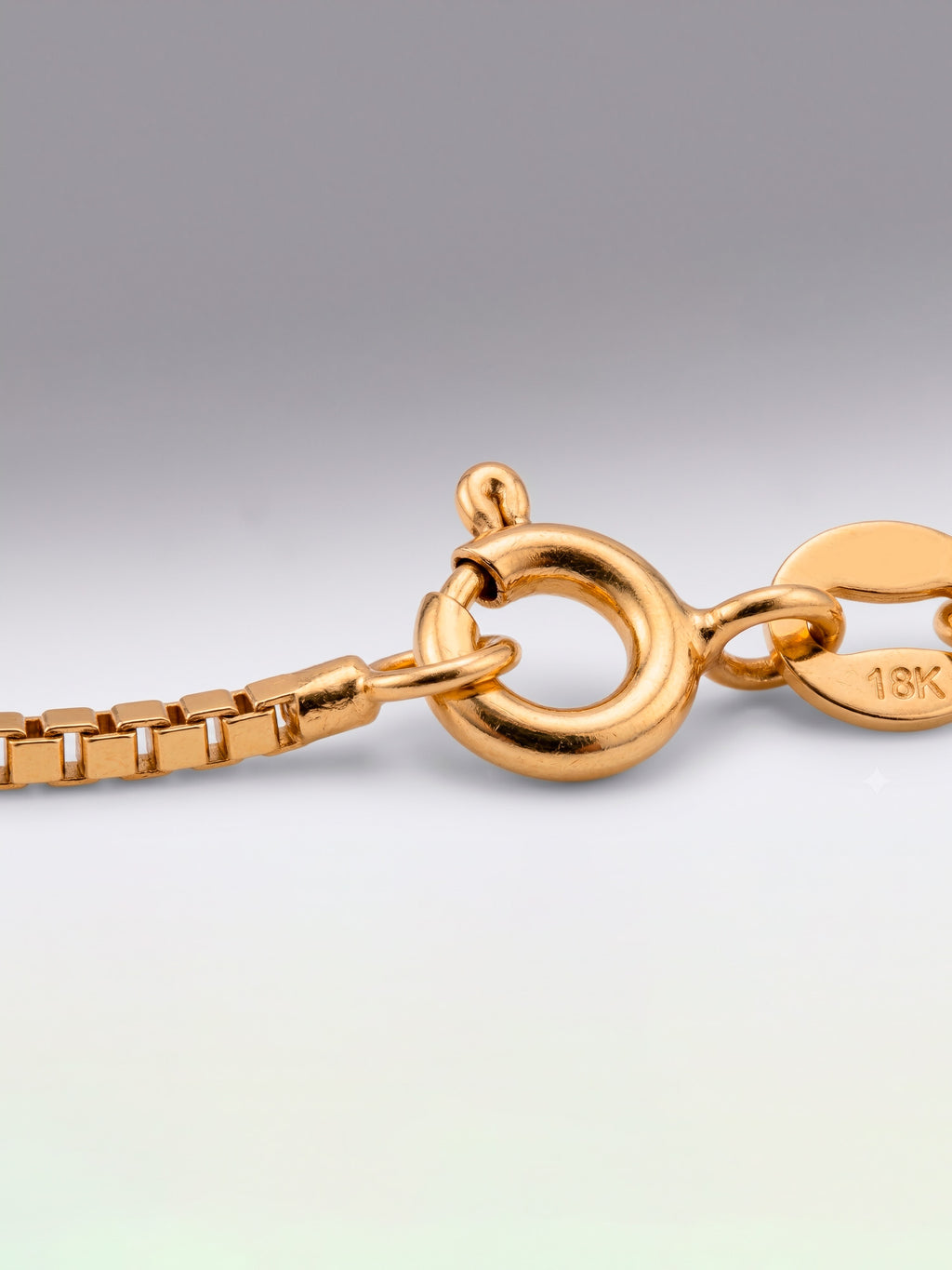 Pulseira Veneziana - 1,2 mm - banhada a ouro 18k - foto 3
