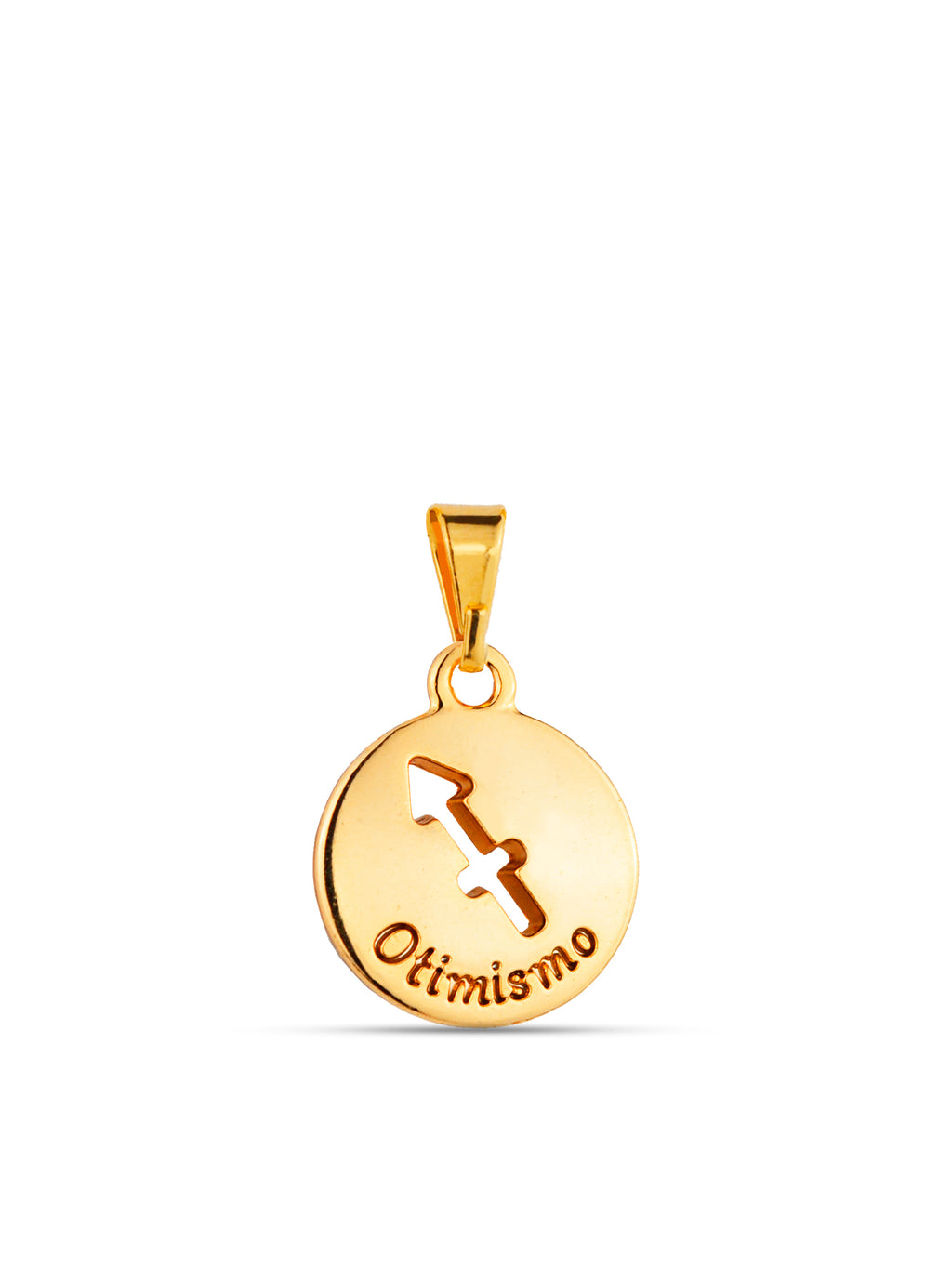 Pingente signo Sagitário - banhado a ouro 18k - foto 3
