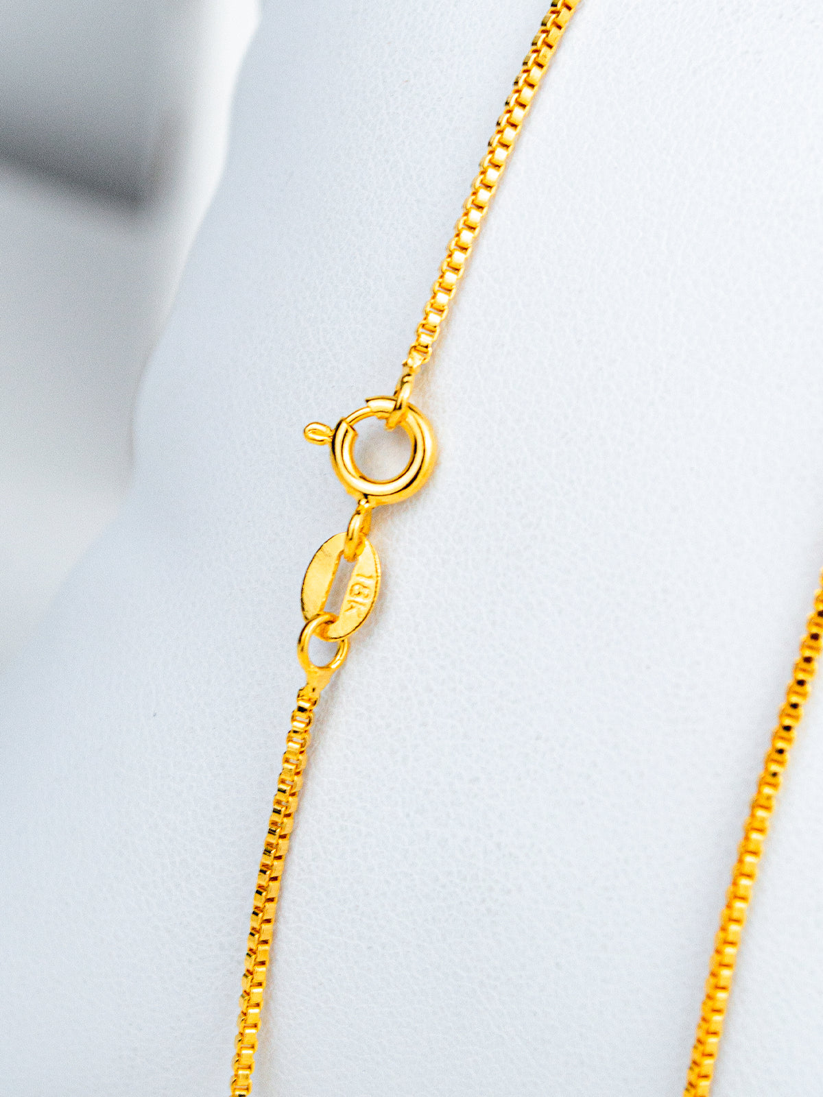 Corrente signo Câncer - veneziana - banhado a ouro 18k - foto 4