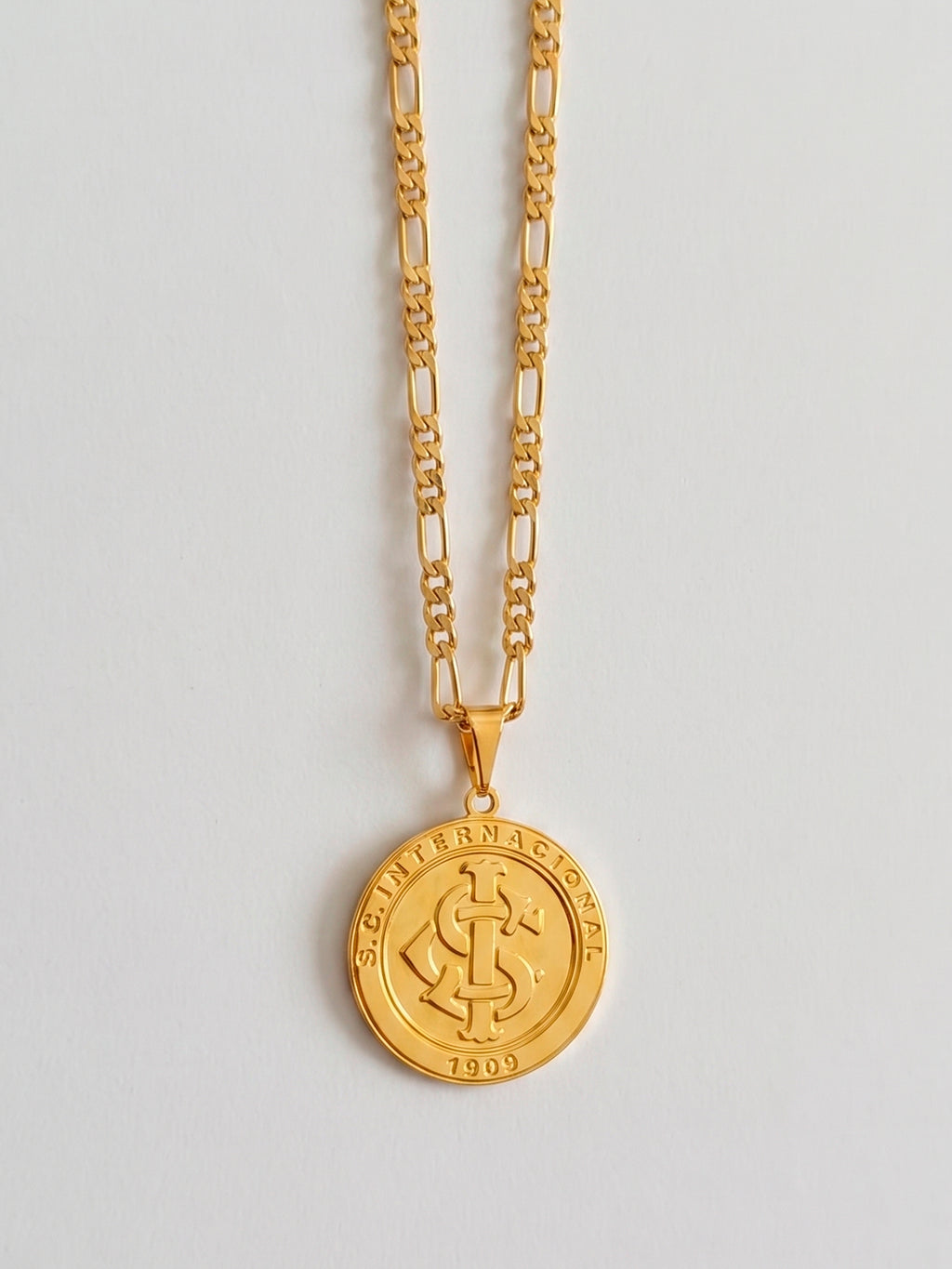 Corrente Internacional - 3 por 1 - banhado a ouro 18k - foto 5