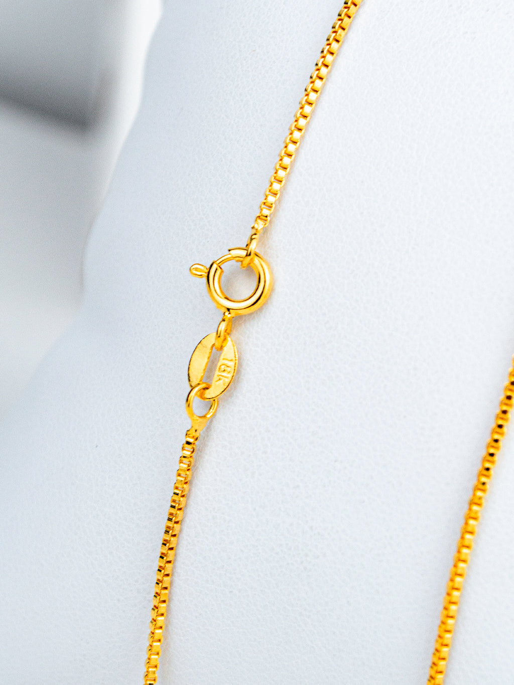 Corrente Veneziana 1,2 mm - fecho tradicional - banhado a ouro 18k - foto 5