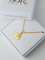 Pingente medalha Oxossi - banhado a ouro 18k - foto 2