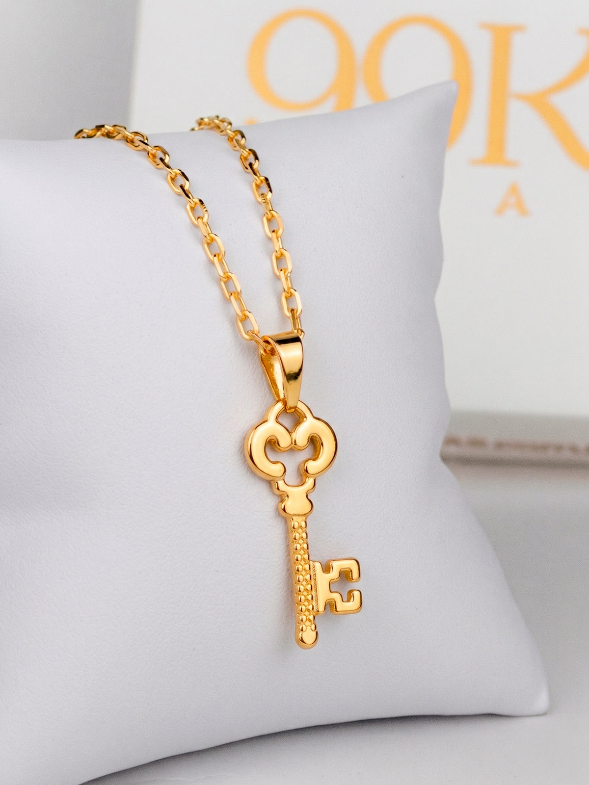 Pingente Chave de Ayrá - banhado a ouro 18k - foto 3