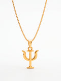 Corrente psicologia - veneziana - banhado a ouro 18k