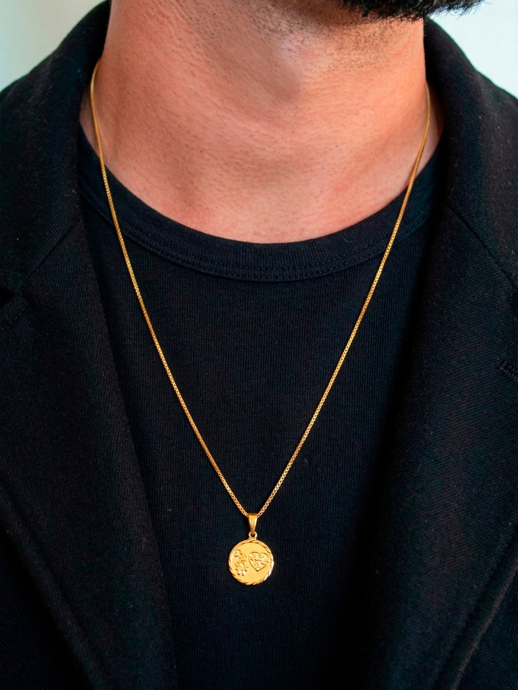 Corrente menina autismo - veneziana - banhado a ouro 18k - foto 4