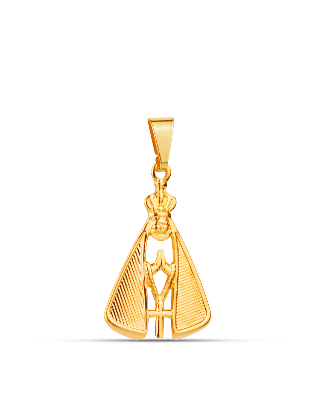 Pingente Nossa Senhora - banhado a ouro 18k
