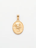 Pingente Madre Teresa de Calcutá 2,0 x 1,5 cm - banhado a ouro 18k