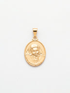Pingente Madre Teresa de Calcutá 2,0 x 1,5 cm - banhado a ouro 18k