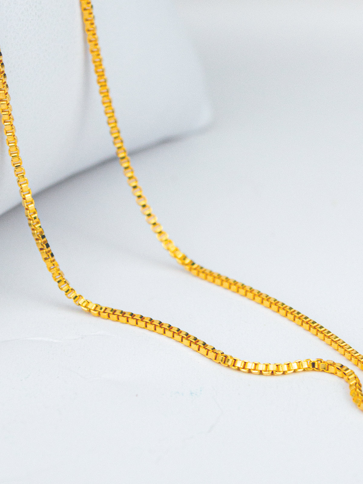Corrente Nossa Senhora Cravejado - veneziana - banhado a ouro 18k - foto 4