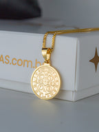 Pingente Medalha de São Bento - banhado a ouro 18k - foto 4