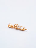 Pingente enfermagem 1,9 x 1,2 cm - banhado a ouro 18k