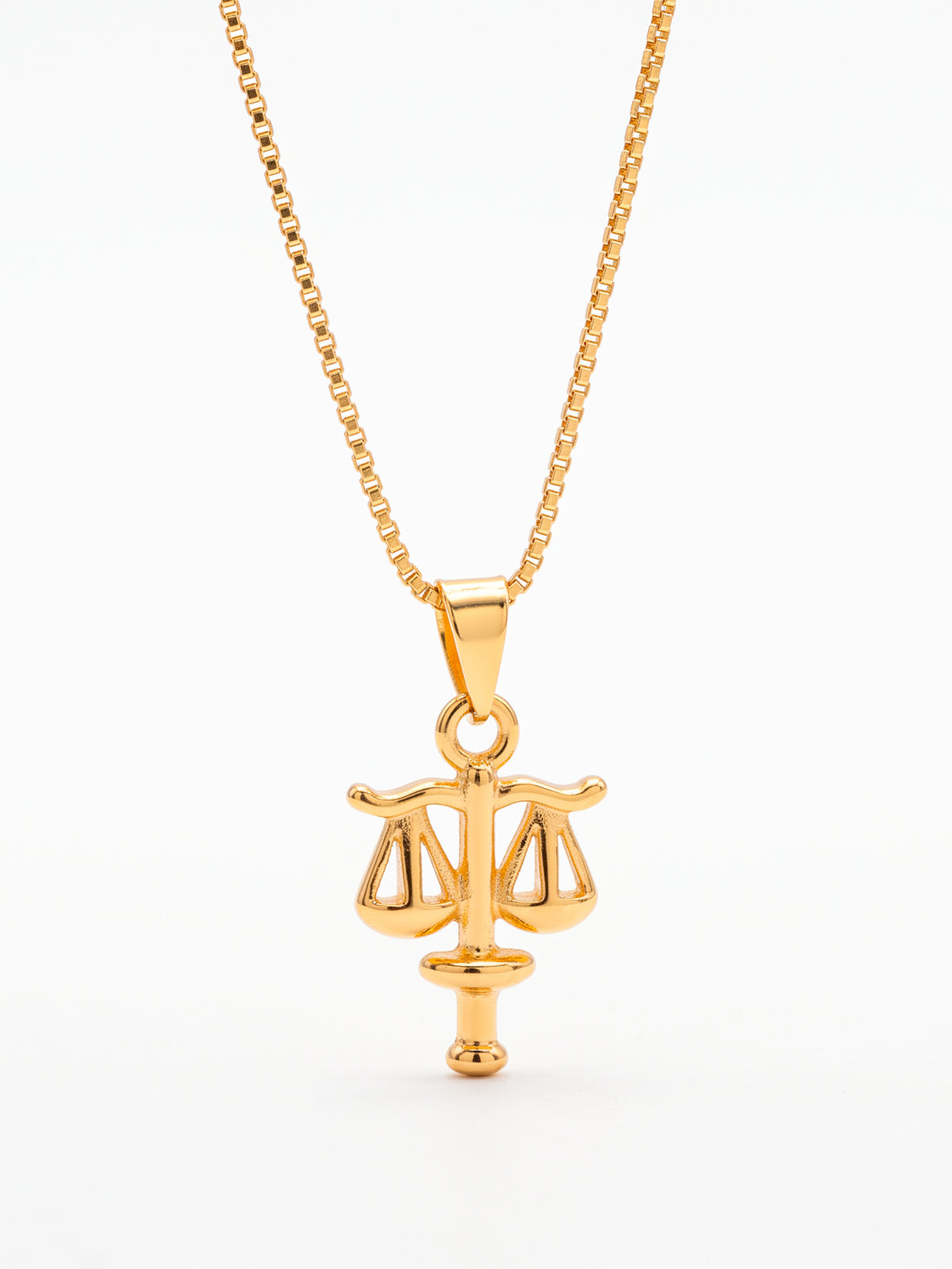 Corrente direito - veneziana - banhado a ouro 18k