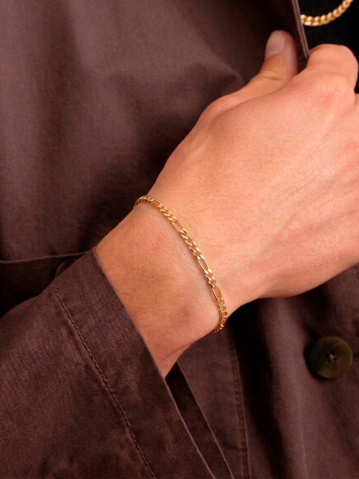 Pulseira 3 por 1 2 mm - fecho tradicional - foto 2