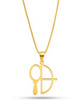 Corrente Logun Edé - veneziana - banhado a ouro 18k