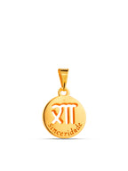 Pingente signo Virgem - banhado a ouro 18k - foto 3