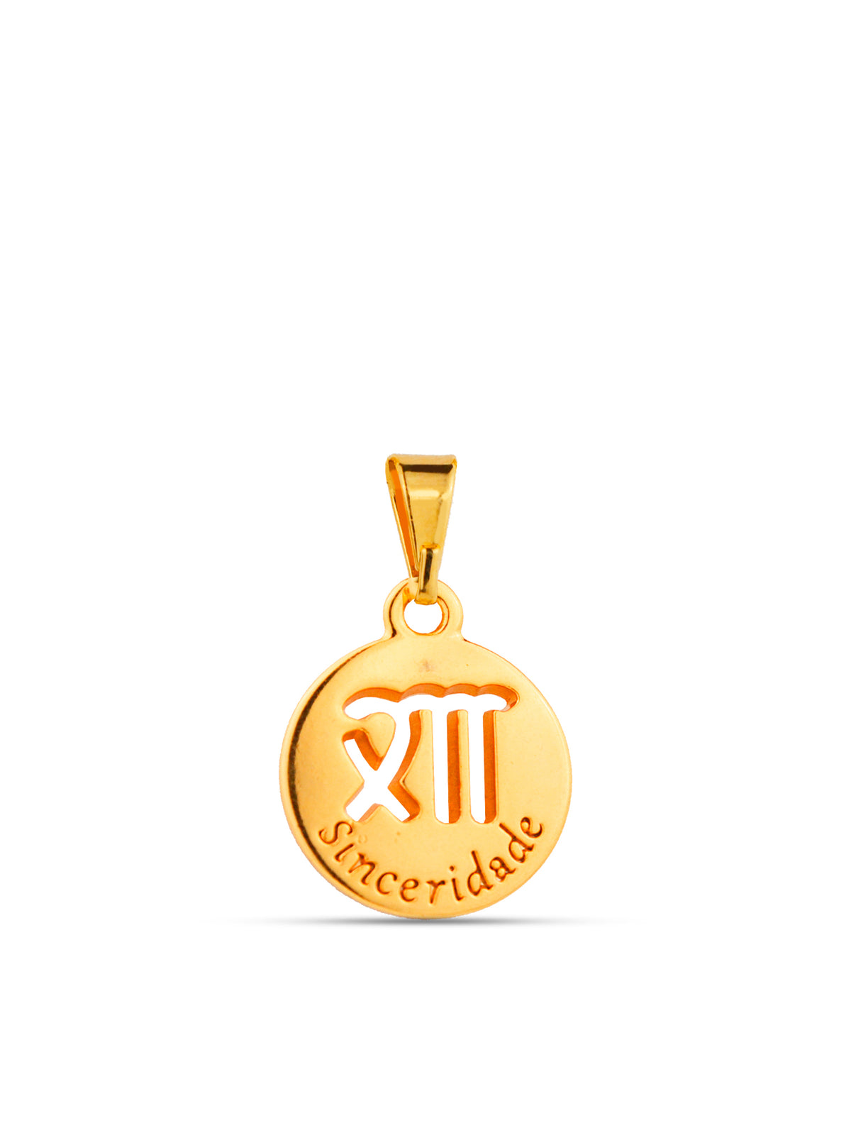 Pingente signo Virgem - banhado a ouro 18k - foto 3