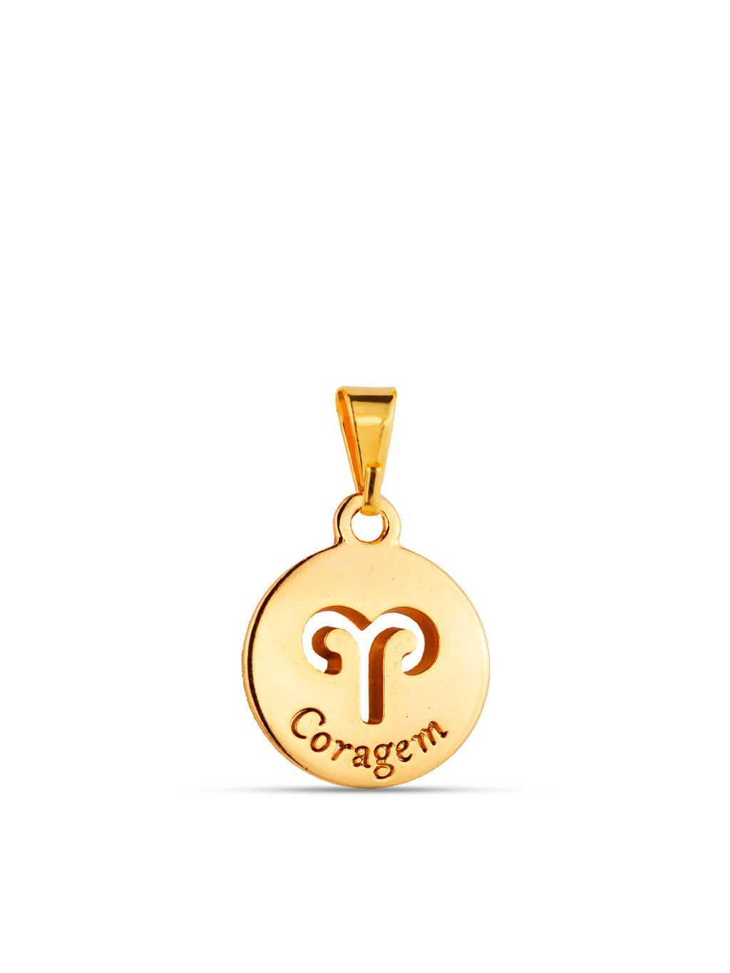 Pingente signo Áries - banhado a ouro 18k - foto 3