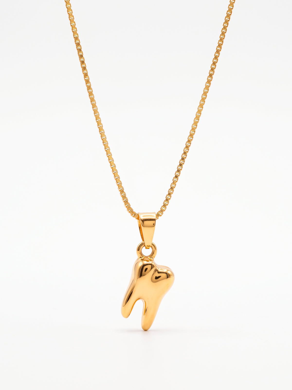 Corrente odontologia - veneziana - banhado a ouro 18k