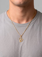 Corrente Logun Edé - veneziana - banhado a ouro 18k - foto 3