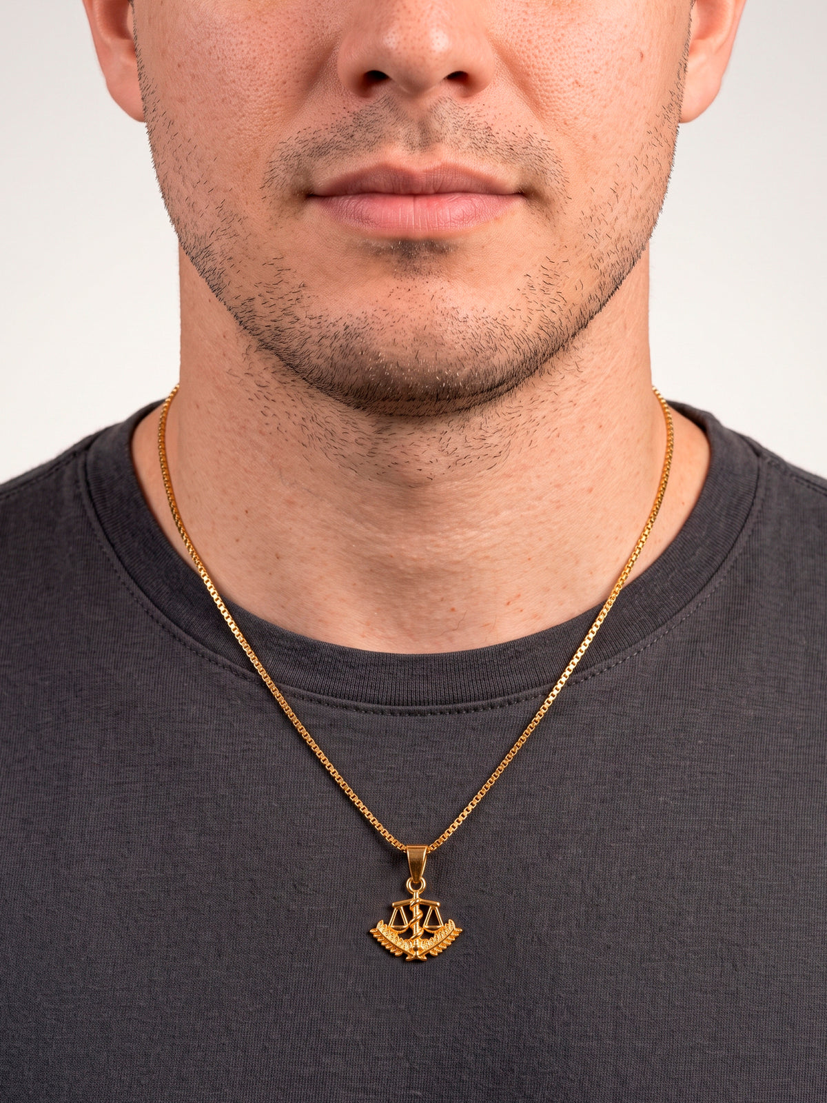 Corrente nutrição - veneziana - banhado a ouro 18k - foto 4