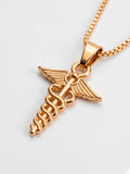 Corrente contabilidade - veneziana - banhado a ouro 18k