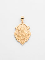 Pingente Santo Antônio 2,5 x 1,8 cm - banhado a ouro 18k