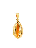Pingente Búzio - banhado a ouro 18k