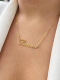 Colar personalizado com nome - veneziana