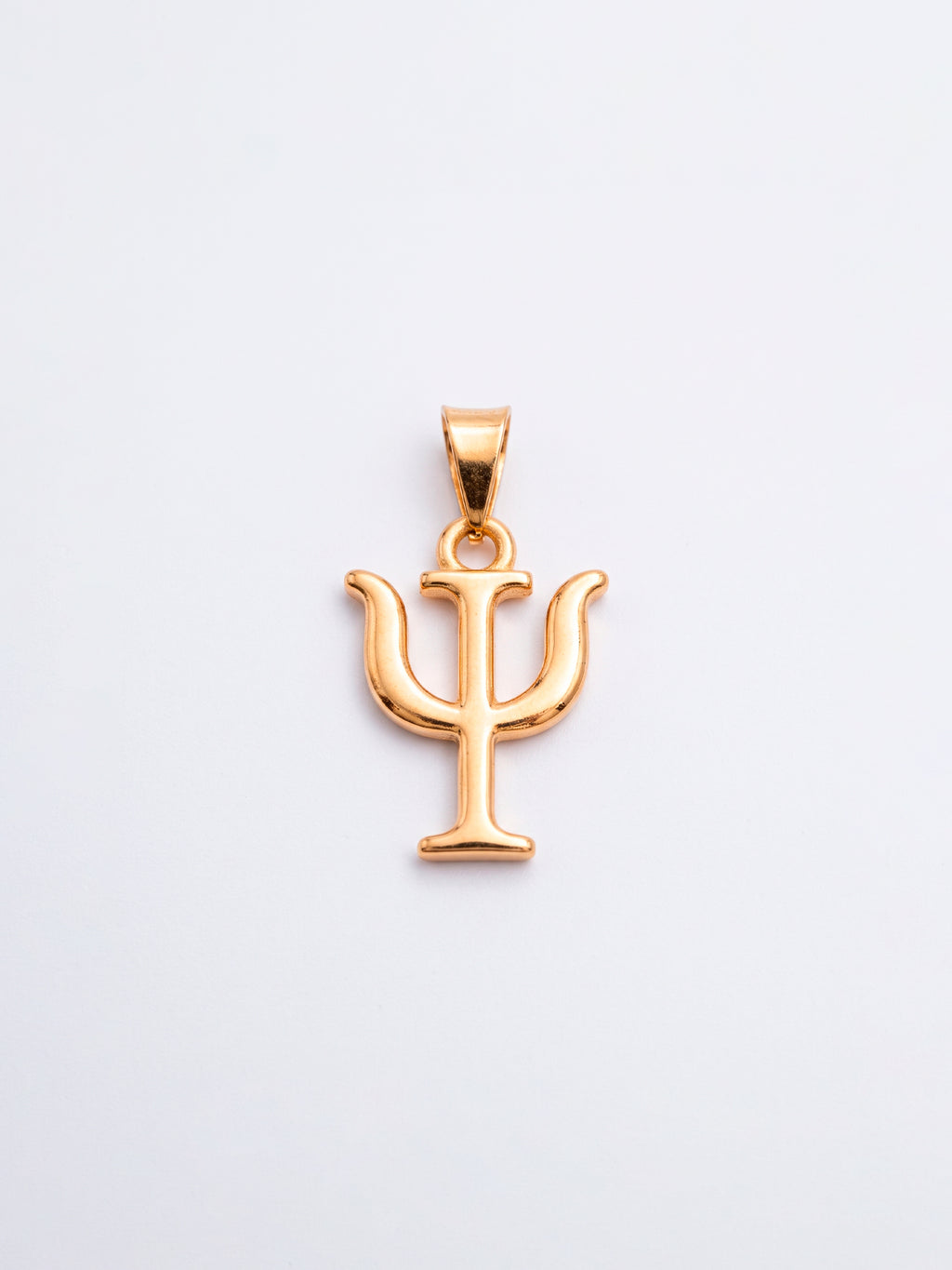 Pingente psicologia 1,7 x 1,4 cm - banhado a ouro 18k