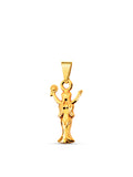 Pingente Iemanjá - banhado a ouro 18k