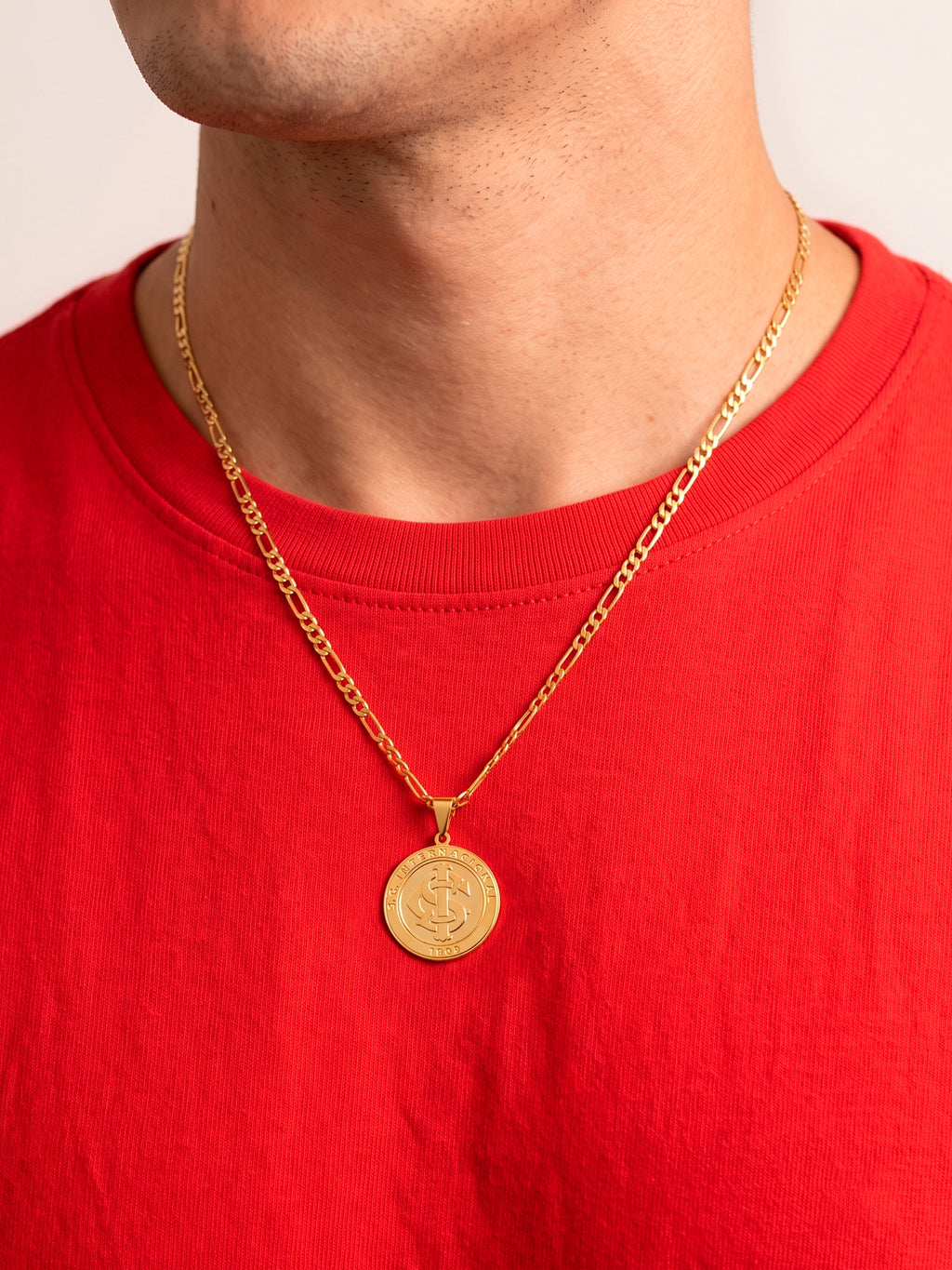 Corrente Internacional - 3 por 1 - banhado a ouro 18k - foto 2
